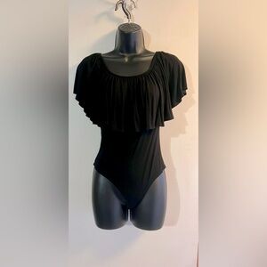 M&M ruffle bodysuit